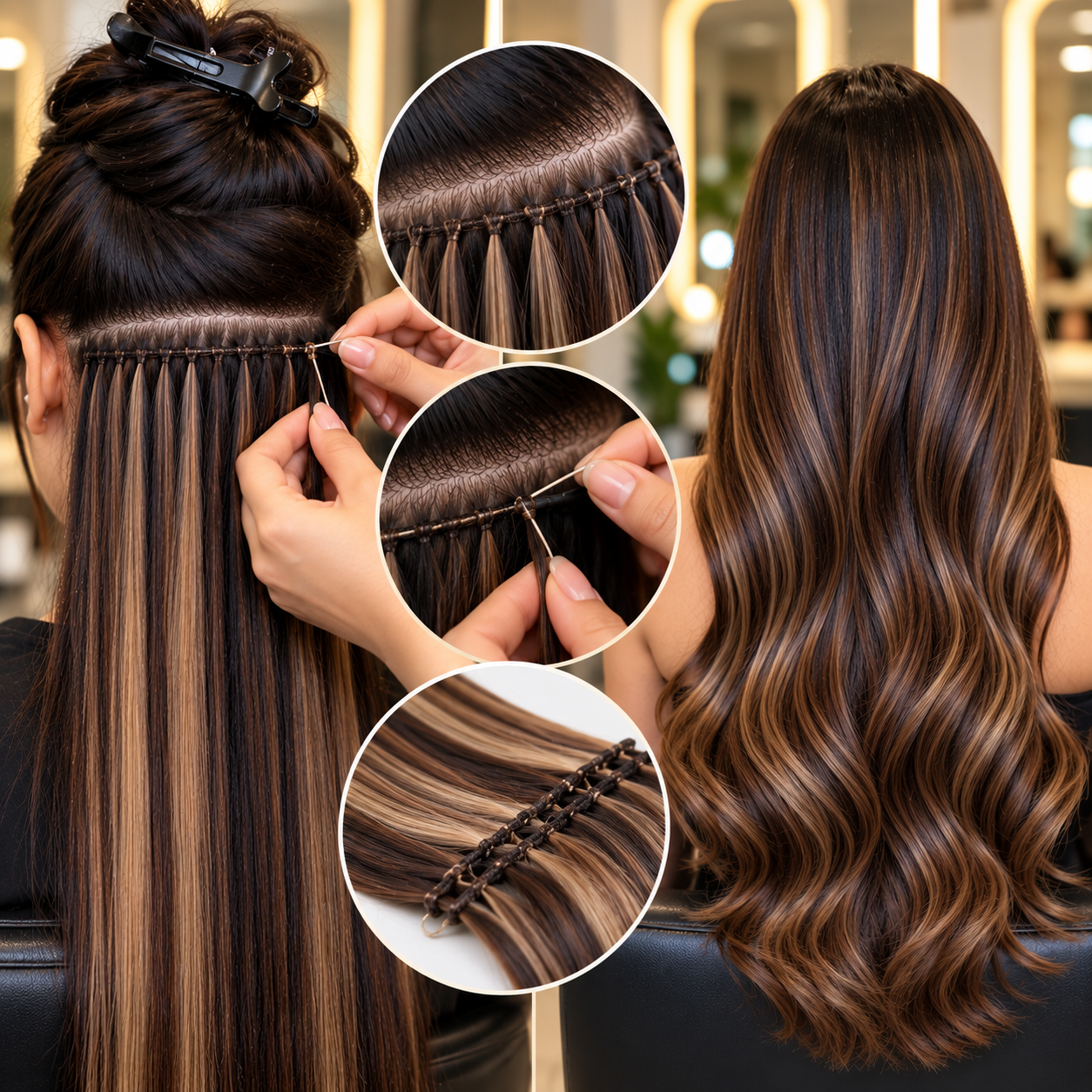 Hand Tied Extensions
