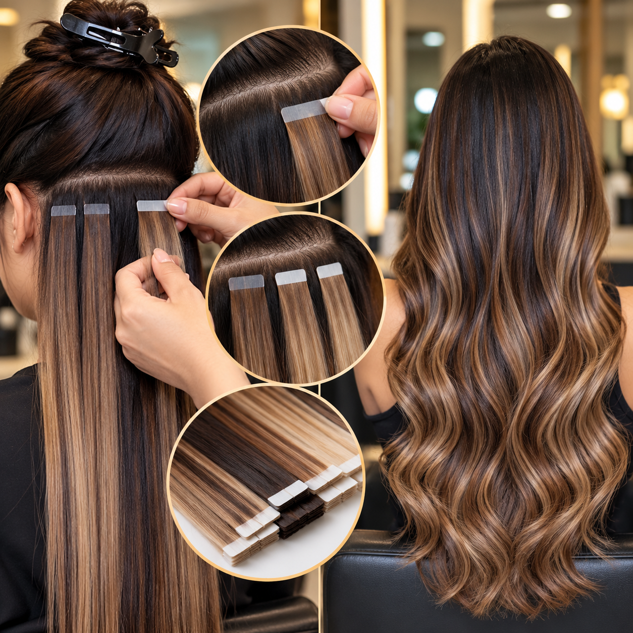 Tape In Extensions